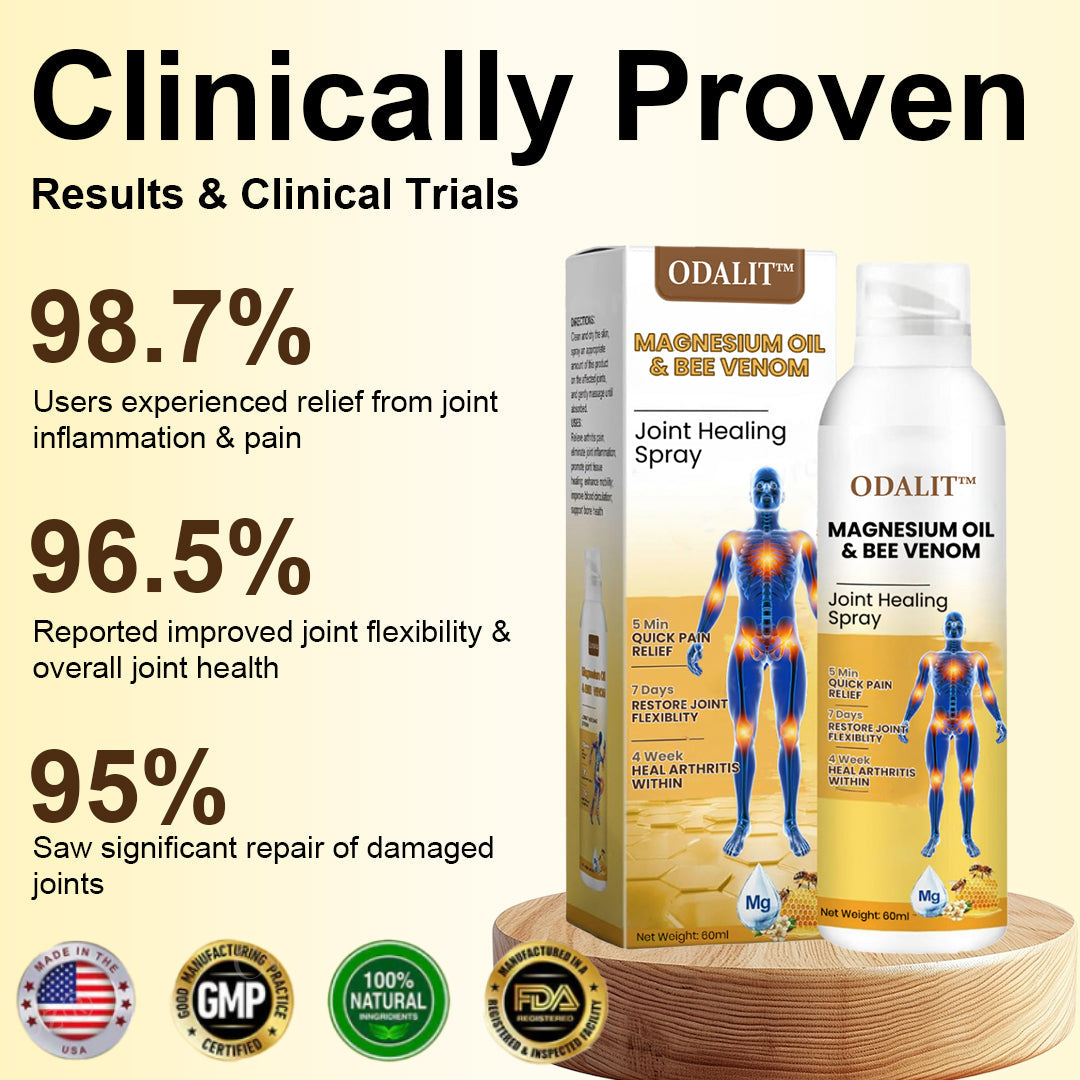 ODALIT™ Magnesium Oil & Bee Venom Joint Healing Spray🐝