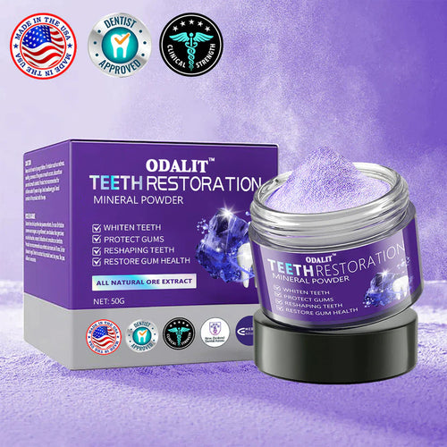 đFlash Sale - Donât Miss Out - ODALIT⢠TeethRestoration Mineral Powderđڎ(ADA recommended)đŠââď¸(Treats periodontitis and mouth ulcers, prevents tooth loss, and repairs gum recession)