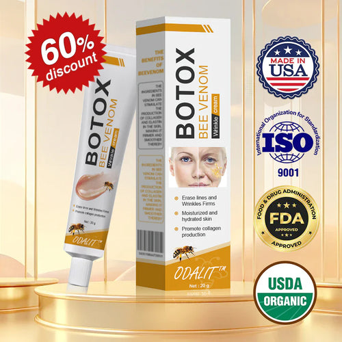 (Made and Shipped from USA) 🧑⚕️ODALIT™ Botox Bee Venom Wrinkle Removal Cream- LAST DAY 70% OFF🔥