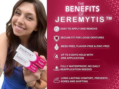 [Official Brand Store]JEREMYTIS™ Thermoplastic Denture Adhesive(🔥Buy 1 Get 2 Free)