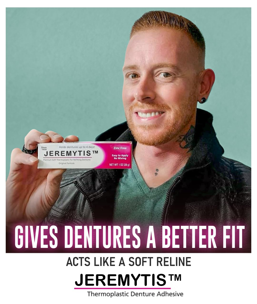 [Official Brand Store]JEREMYTIS™ Thermoplastic Denture Adhesive(🔥Buy 1 Get 2 Free)