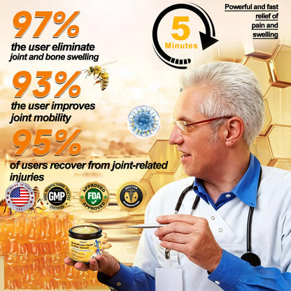 🎁Flash Sale - ODALIT™ Botulinum Toxin & Bee Venom Pain-Relief Bone Healing Cream🐝💎
