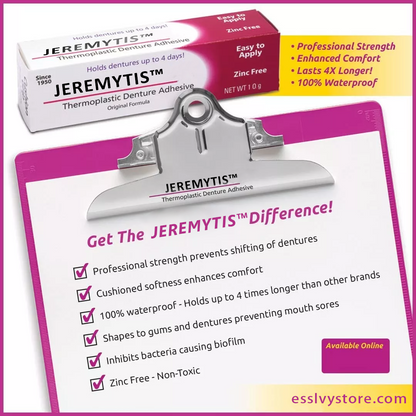 [Official Brand Store]JEREMYTIS™ Thermoplastic Denture Adhesive(🔥Buy 1 Get 2 Free)