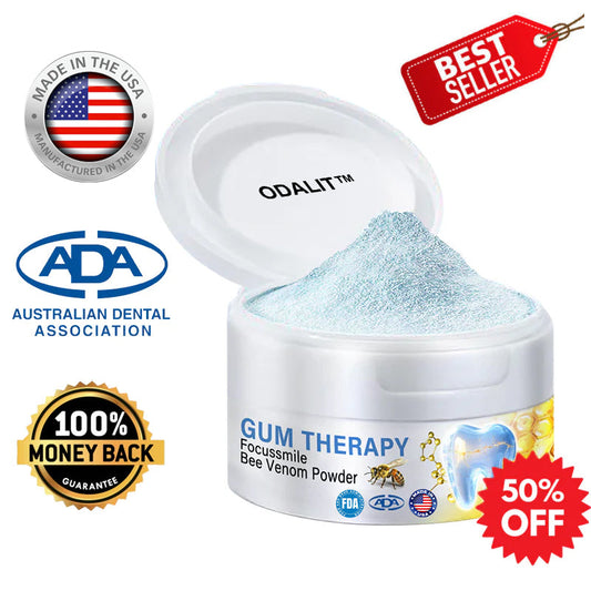 🏆Official Store |🧑🏽⚕️ODALIT™ Focussmile Bee Venom Treatment Oral Powder 🦷(ADA Recommended)