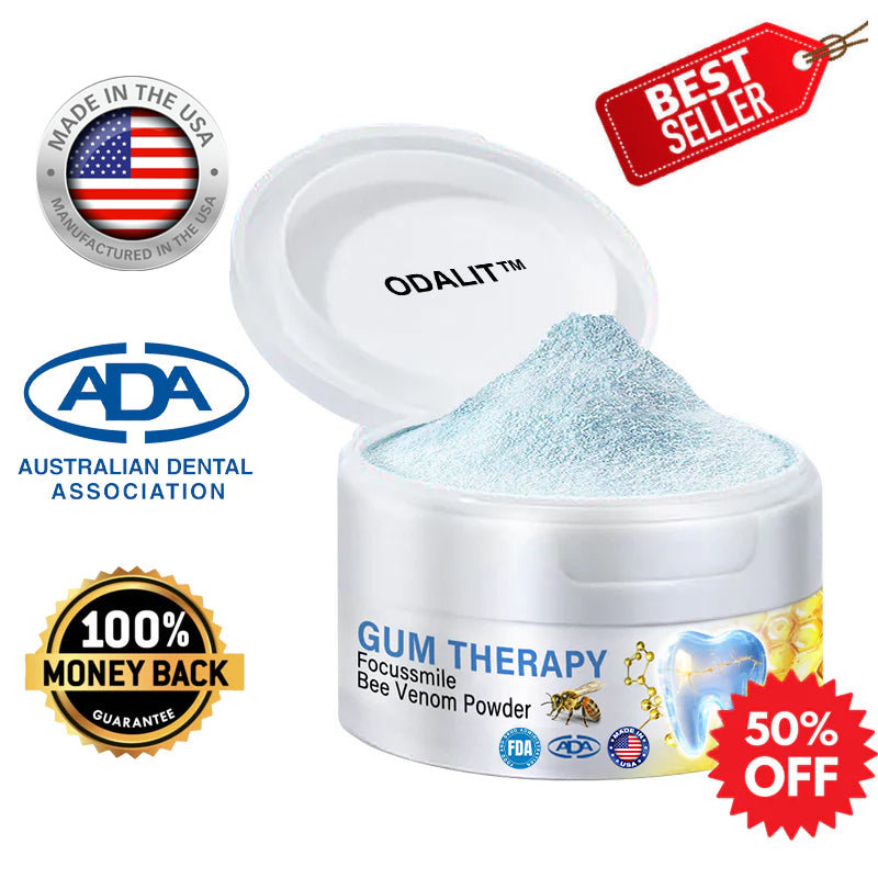 🏆ODALIT™ Focussmile Bee Venom Treatment Oral Powder 🦷(ADA Recommended)