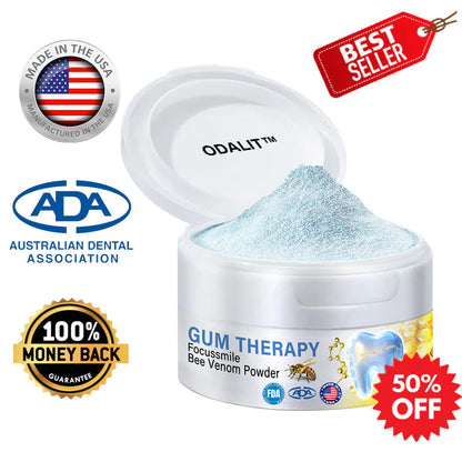 🏆ODALIT™ Focussmile Bee Venom Treatment Oral Powder 🦷(ADA Recommended)