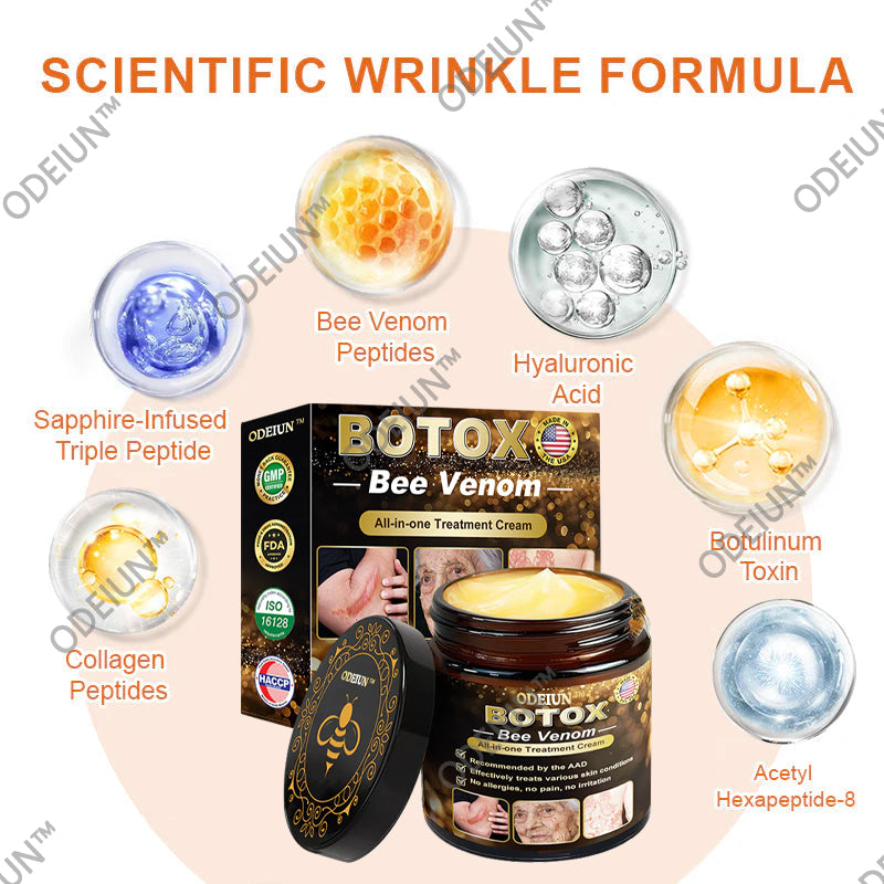 🐝💎Flash Sale - ✨ODEIUN™ BOTOX Bee Venom All-in-one Treatment Cream 🔥 LAST DAY 80% OFF 💎💎