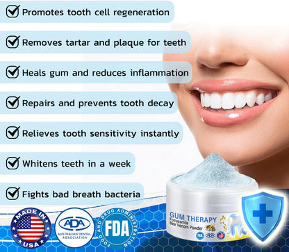 🏆ODALIT™ Focussmile Bee Venom Treatment Oral Powder 🦷(ADA Recommended)