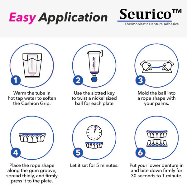 [Official Brand Store] Seurico™ Thermoplastic Denture Adhesive (✨BUY 1 GET 1 FREE🎁)