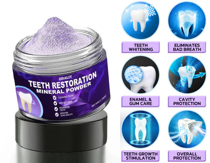 🌿Flash Sale - Don’t Miss Out - ODALIT™ Teeth Restoration Mineral Powder🦷(ADA recommended)👩‍⚕️(Treats periodontitis and mouth ulcers, prevents tooth loss, and repairs gum recession)