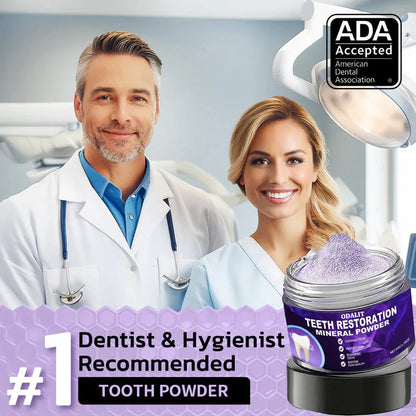 🌿Flash Sale - Don’t Miss Out - ODALIT™ Teeth Restoration Mineral Powder🦷(ADA recommended)👩‍⚕️(Treats periodontitis and mouth ulcers, prevents tooth loss, and repairs gum recession)