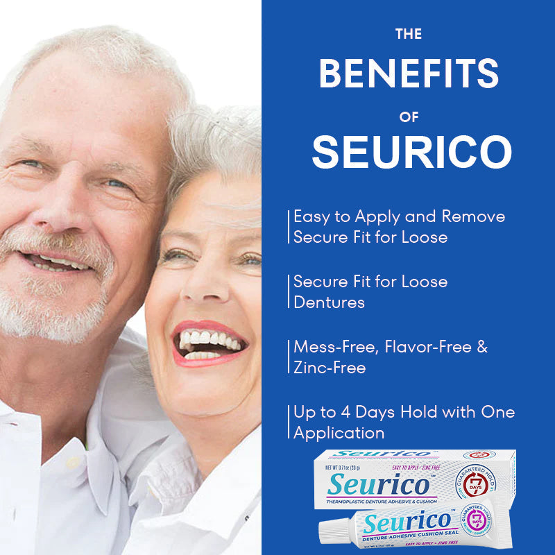 [Official Brand Store] Seurico™ Thermoplastic Denture Adhesive (✨BUY 1 GET 1 FREE🎁)